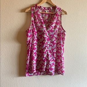 Banana Republic sleeveless blouse